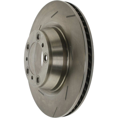 Centric Parts Disc Brake Rotor Standard Slotted with C-Tek for 2007-2013 Porsche 911 2010-2016 Panamera 226.37054