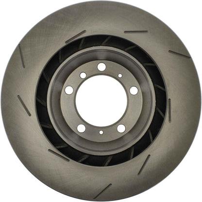 Centric Parts Disc Brake Rotor Standard Slotted with G11 Metallurgy for 2007-2013 Porsche 911 2010-2016 Panamera 226.37055