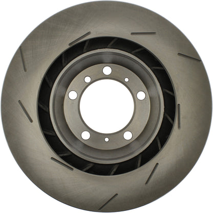 Centric Parts Disc Brake Rotor Standard Slotted with G11 Metallurgy for 2007-2013 Porsche 911 2010-2016 Panamera 226.37055