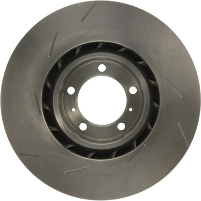 Centric Parts Disc Brake Rotor Standard Slotted with G11 Metallurgy for 2010-2013 Porsche Panamera 226.37069