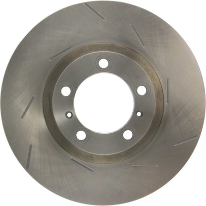 Centric Parts Disc Brake Rotor Standard Slotted with G11 Metallurgy for 2010-2013 Porsche Panamera 226.37069