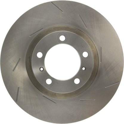 Centric Parts Disc Brake Rotor Standard Slotted with G11 Metallurgy for 2010-2013 Porsche Panamera 226.37069