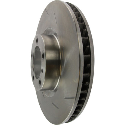 Centric Parts Disc Brake Rotor Standard Slotted with G11 Metallurgy for 2010-2013 Porsche Panamera 226.37069
