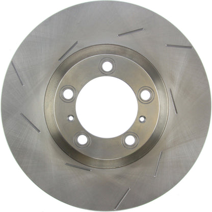 Centric Parts Disc Brake Rotor Standard Slotted with G11 Metallurgy for 2010-2013 Porsche Panamera 226.37070