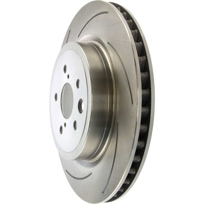 Centric Parts Disc Brake Rotor Standard Slotted with G11 Metallurgy for 2018-2020 Lexus GS300 GS350 GS F RC F 226.44194