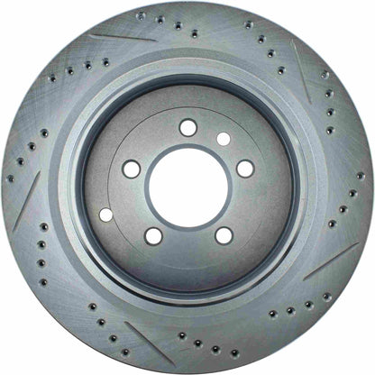 StopTech Select Sport Drilled & Slotted Rotor - Rear Right 227.22010R