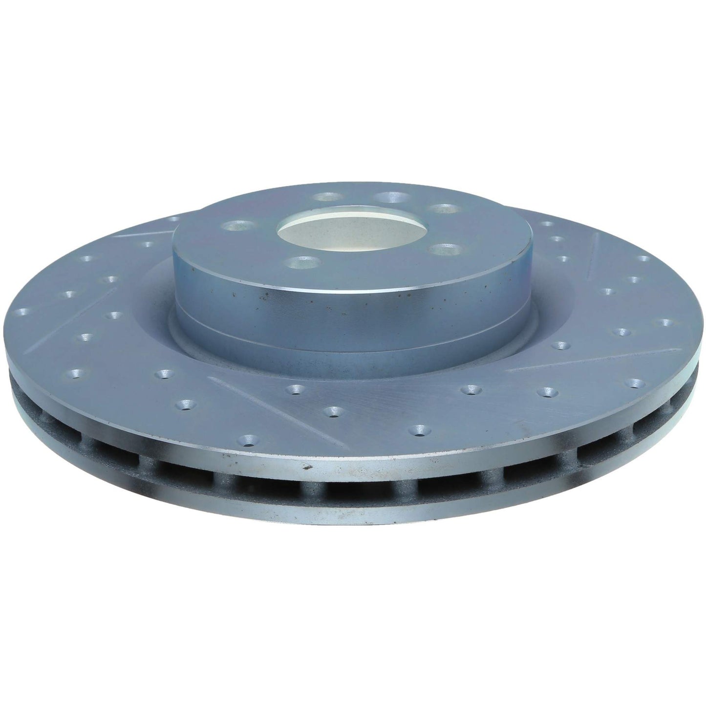 StopTech Select Sport Drilled And Slotted Brake Rotor; Front Left