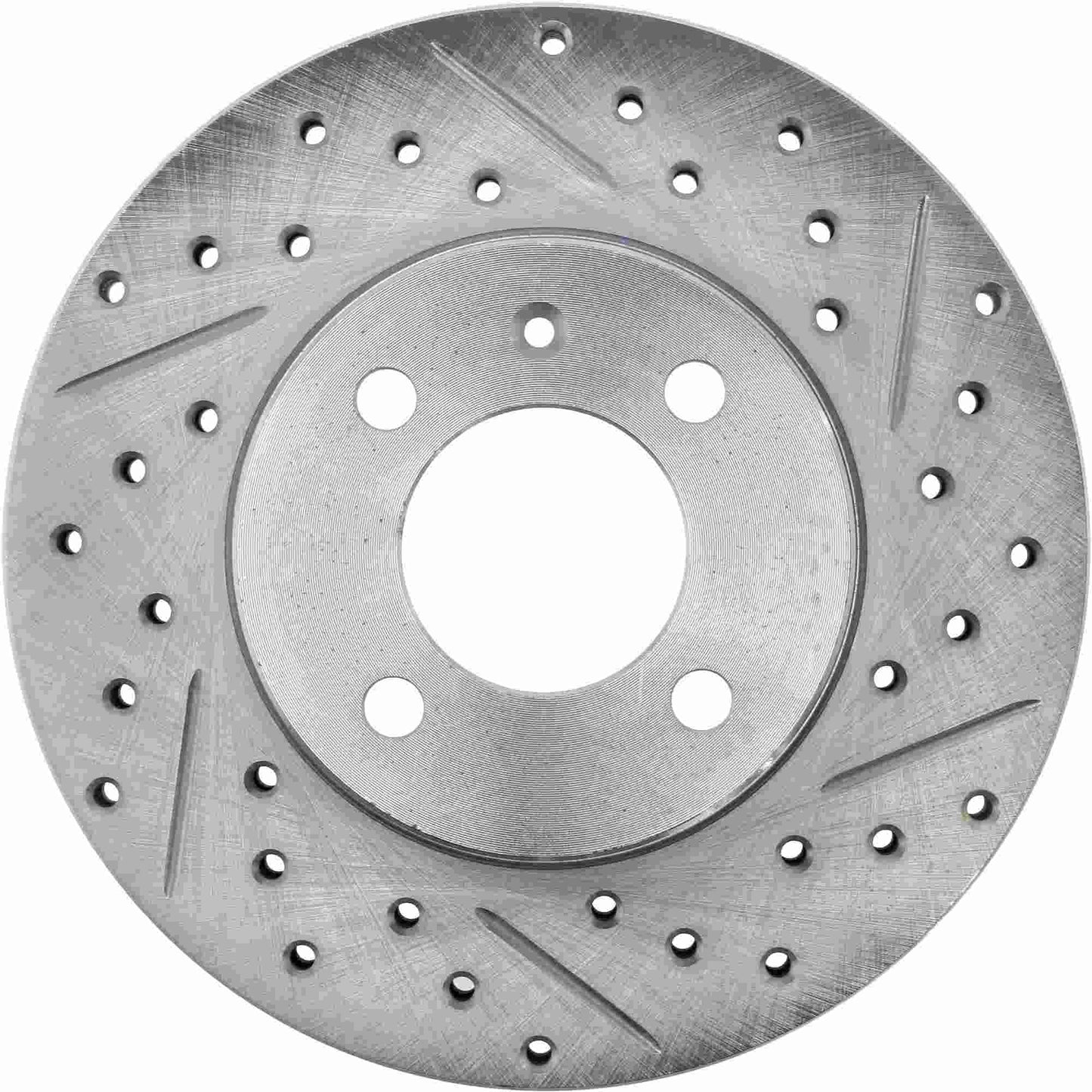 StopTech Select Sport Drilled And Slotted Brake Rotor; Front Left