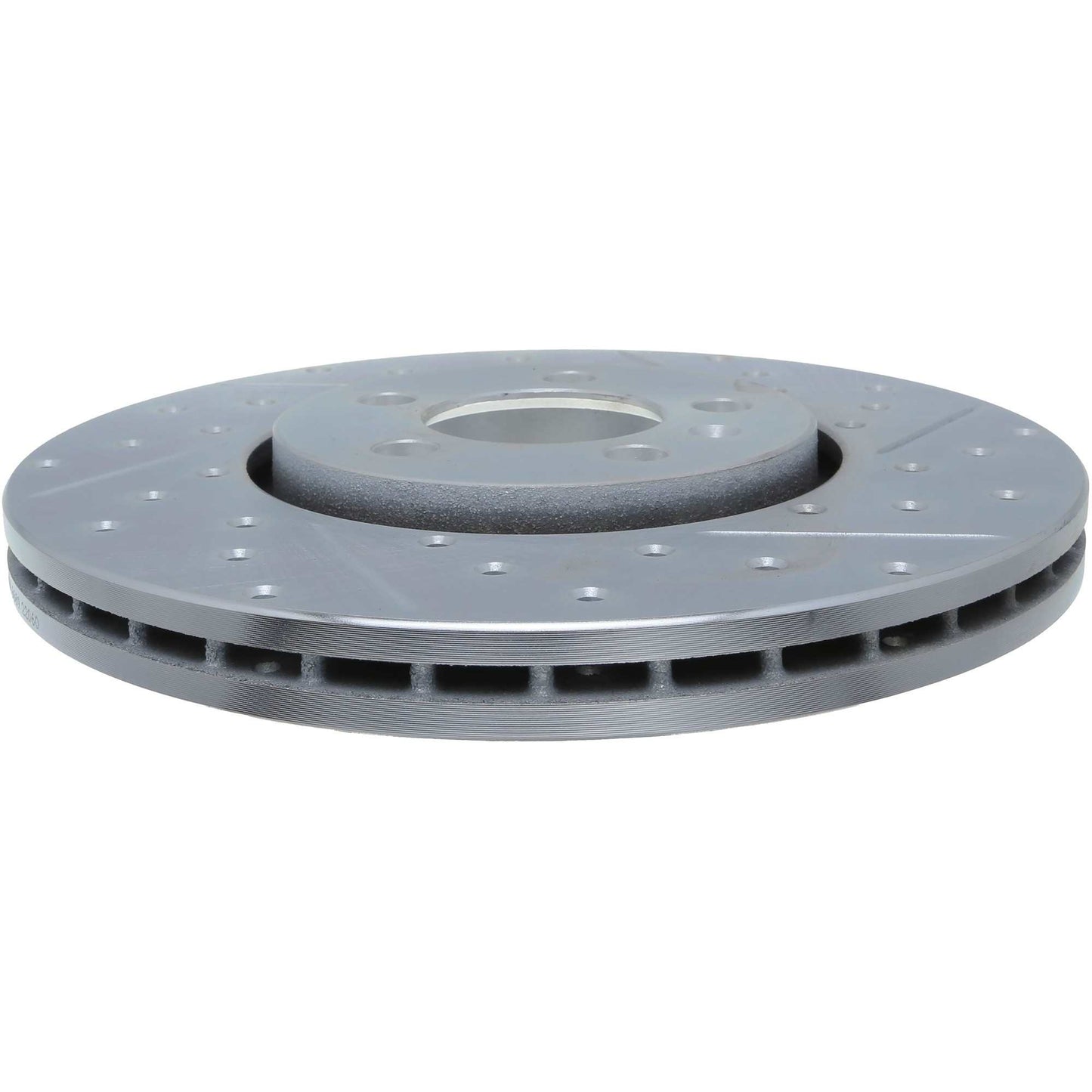 StopTech Select Sport Drilled And Slotted Brake Rotor; Front Left