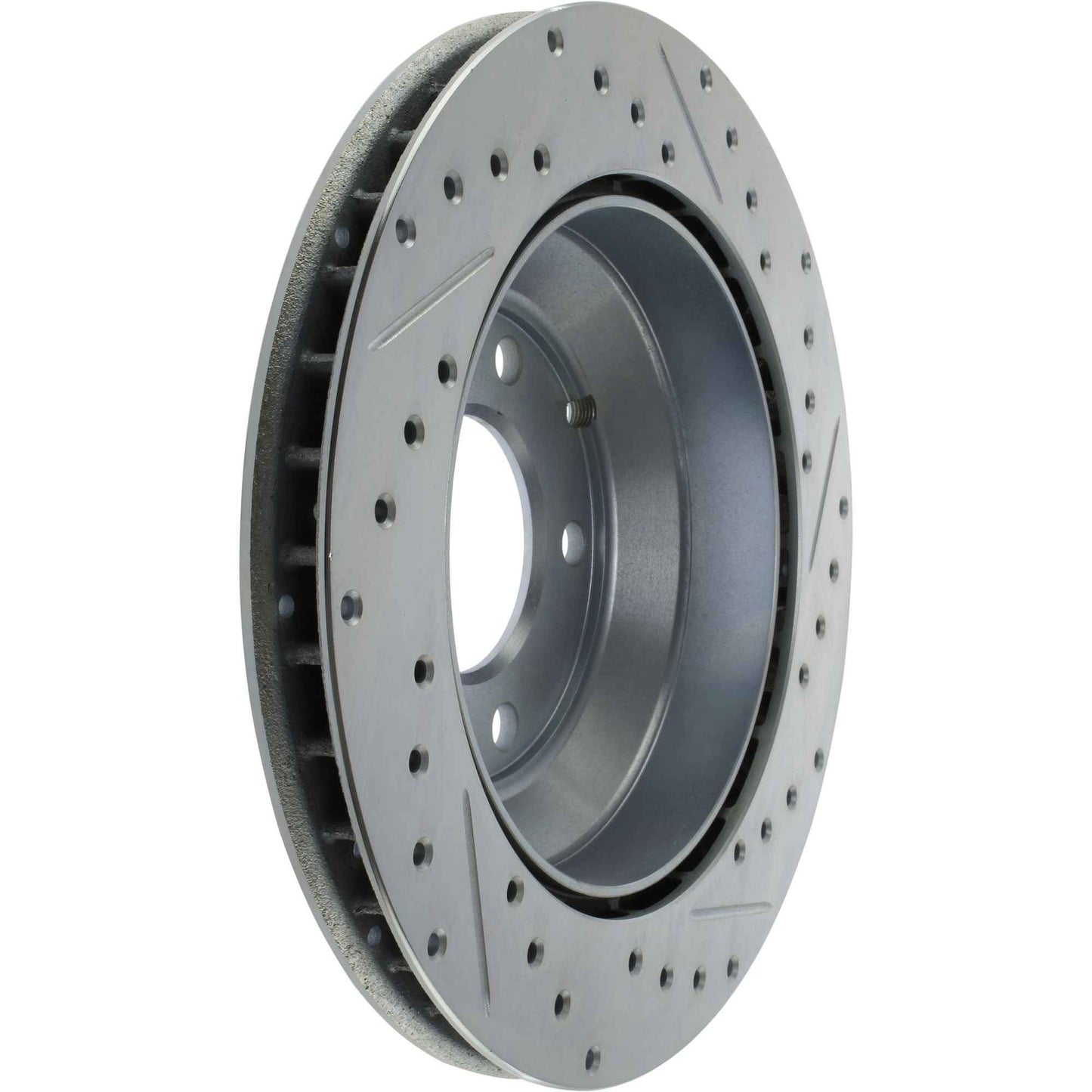 StopTech Select Sport Drilled And Slotted Brake Rotor;Front And Rear Right