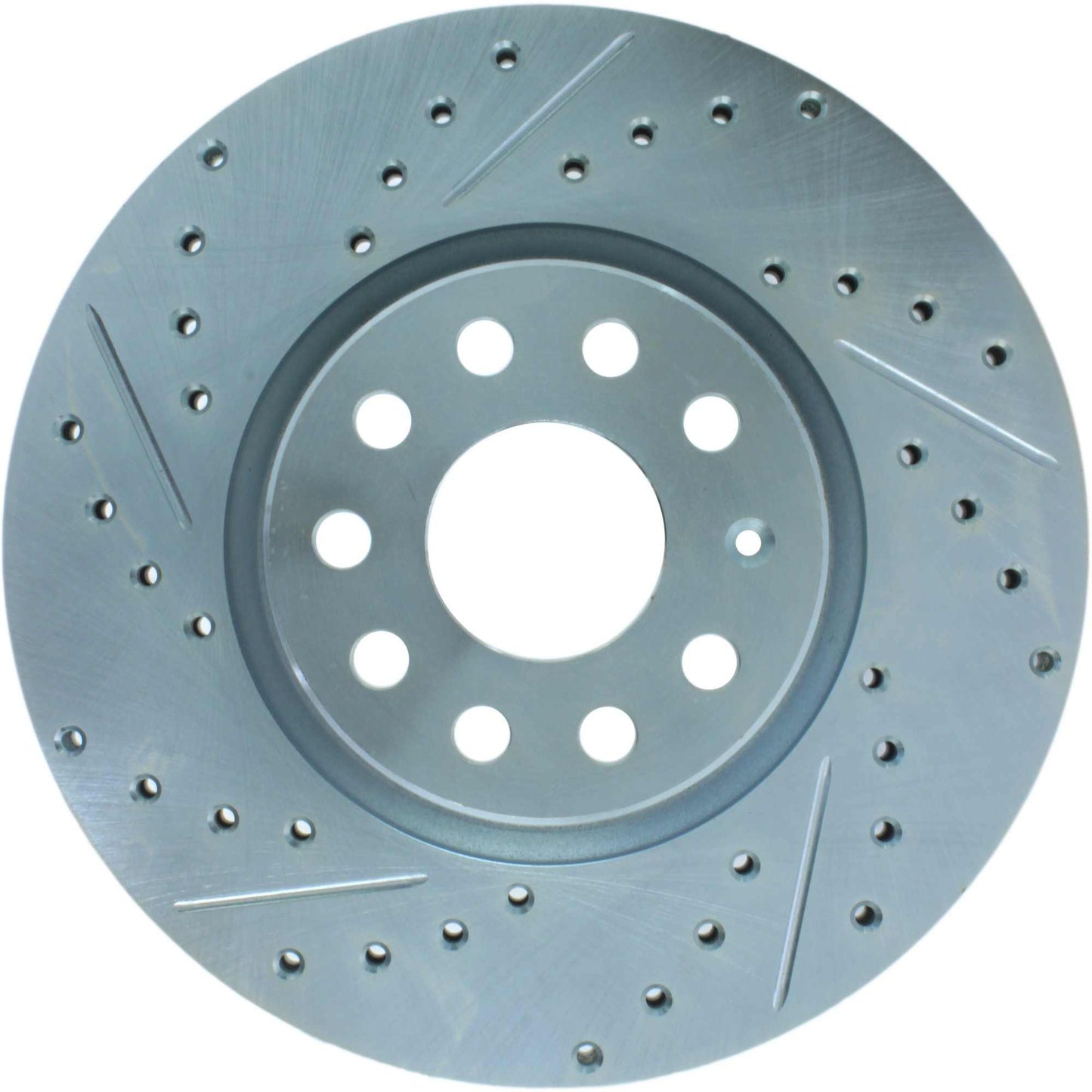 StopTech Select Sport Drilled And Slotted Brake Rotor; Front Right