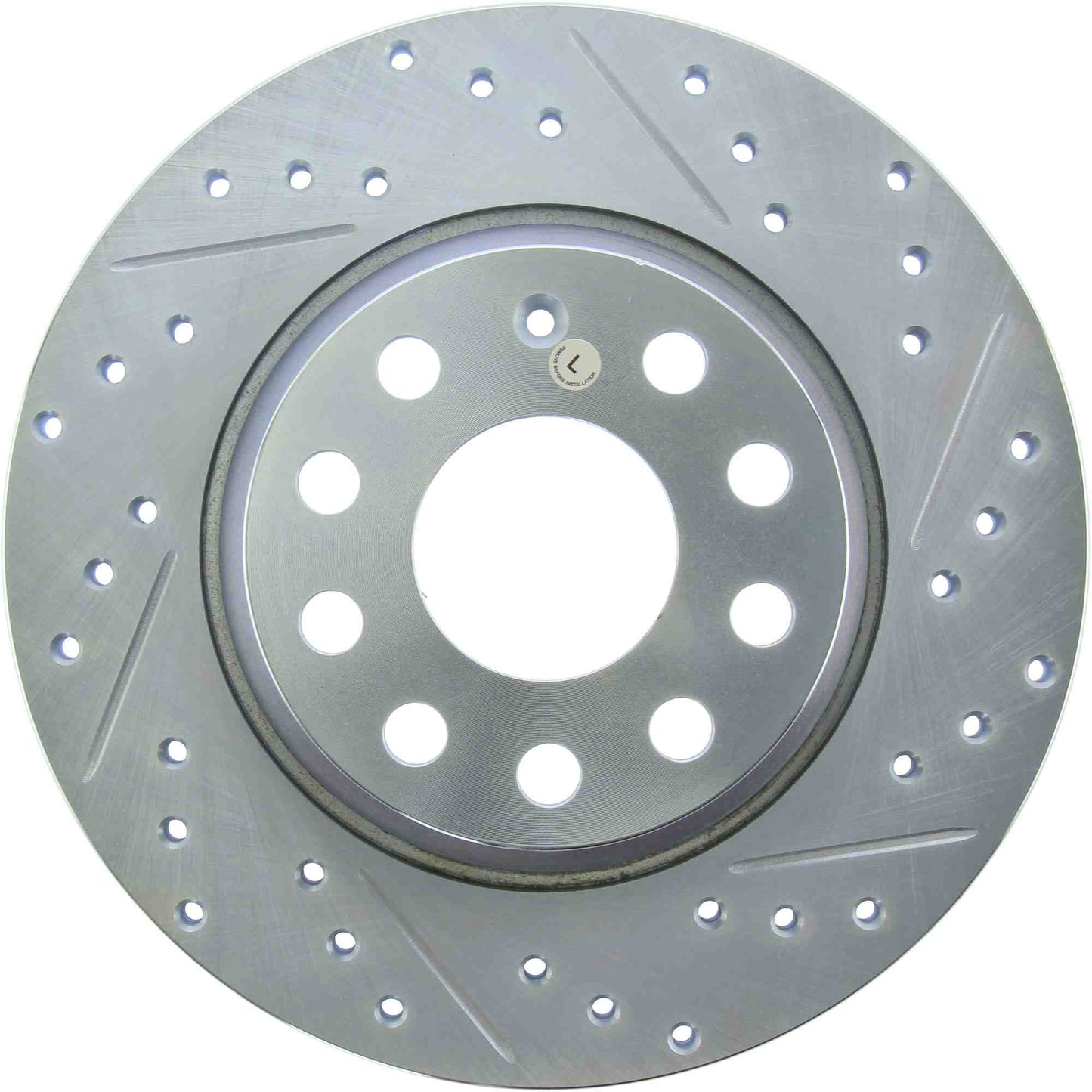 StopTech Select Sport 06-10 Volkswagen Jetta Slotted & Drilled Left Rear Rotor 227.33099L