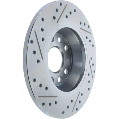StopTech Select Sport 06-10 Volkswagen Jetta Slotted & Drilled Left Rear Rotor 227.33099L