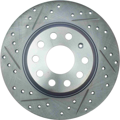 StopTech Select Sport 06-10 Volkswagen Jetta Slotted & Drilled Right Rear Rotor 227.33099R