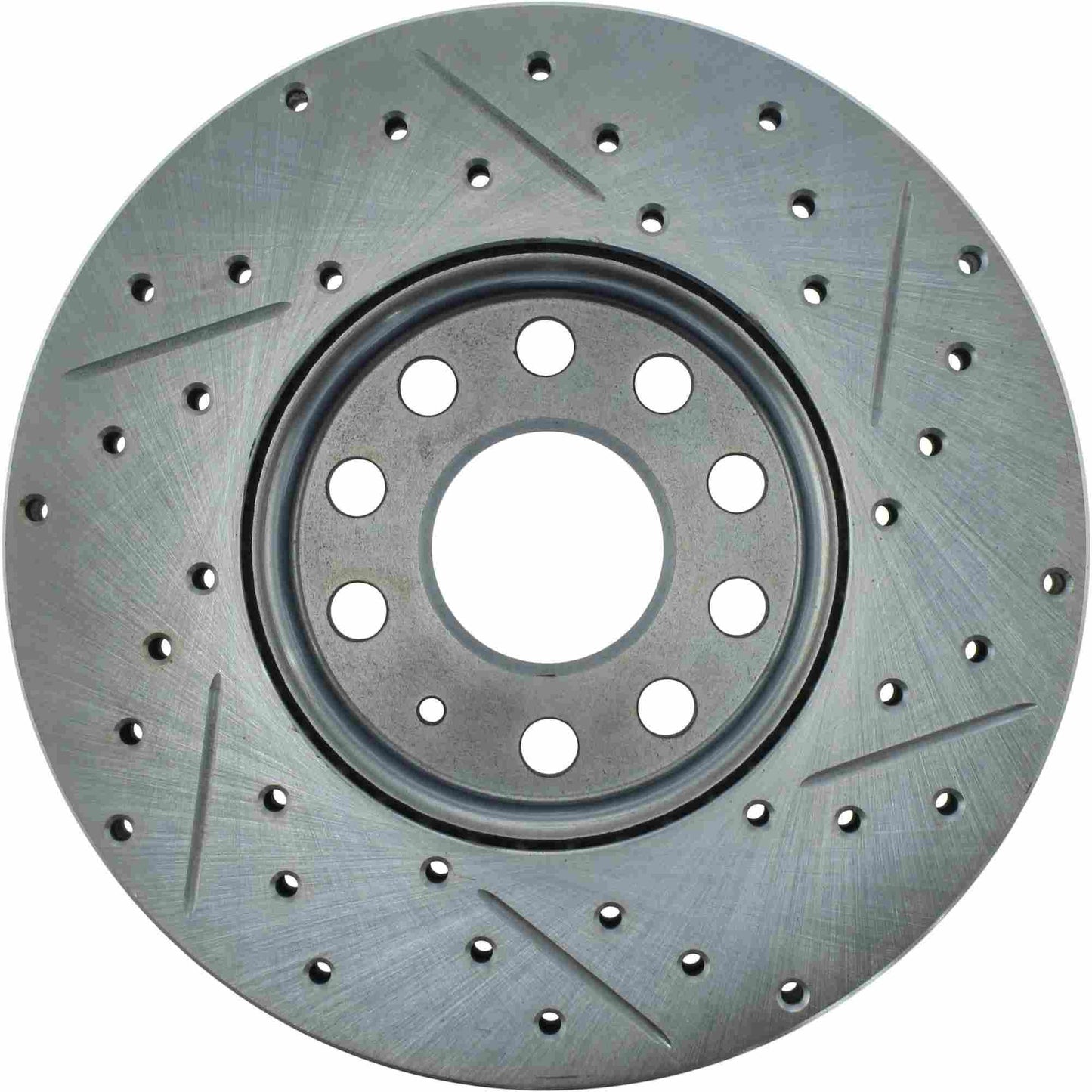 StopTech Select Sport Drilled And Slotted Brake Rotor;Front And Rear Right