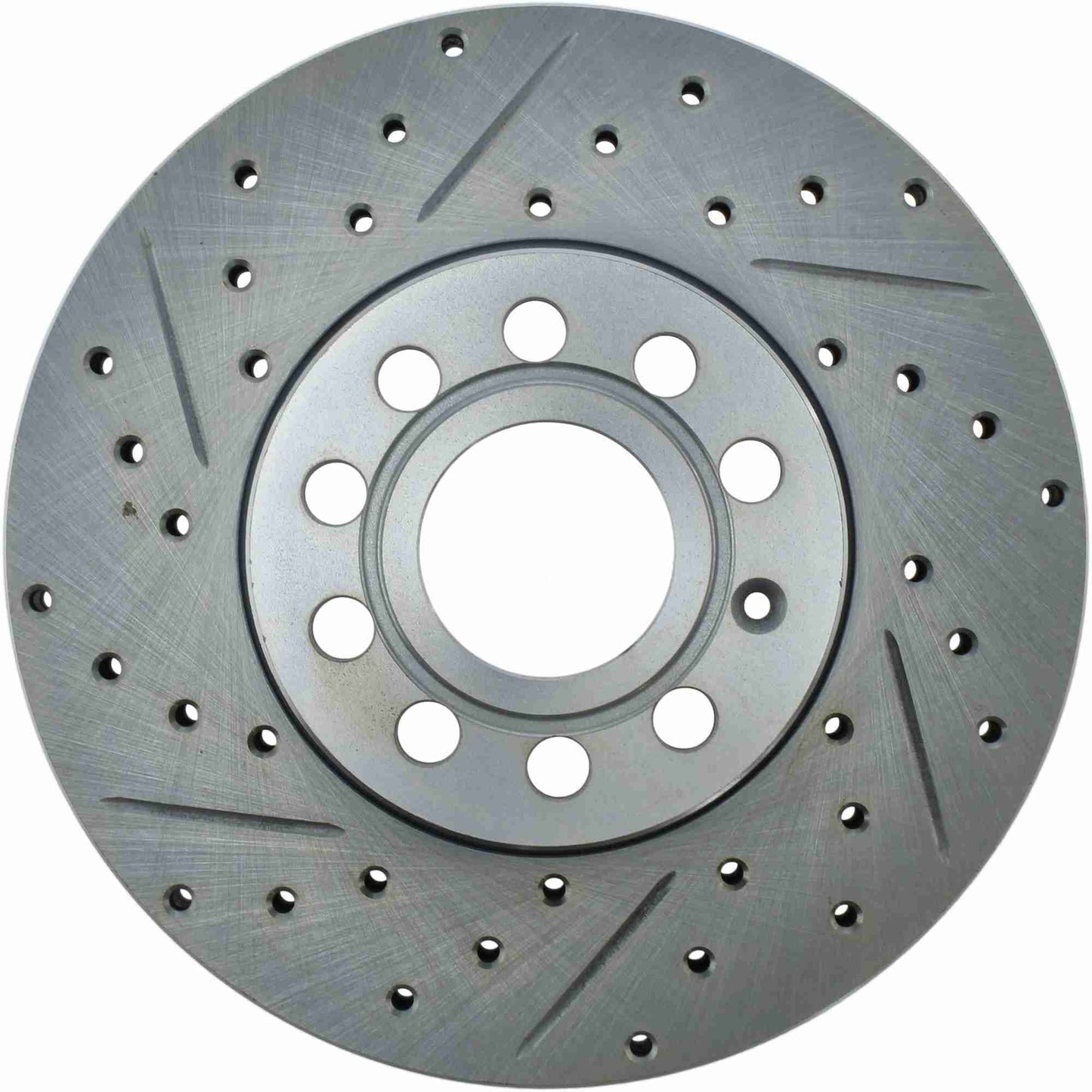 StopTech Select Sport Drilled And Slotted Brake Rotor;Front And Rear Right