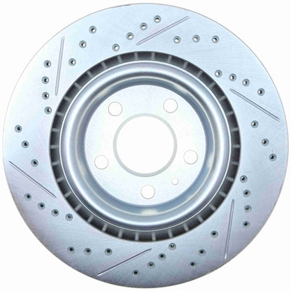 StopTech Select Sport 14-19 Audi A4i Slotted and Drilled Left Rear Rotor 227.33137L