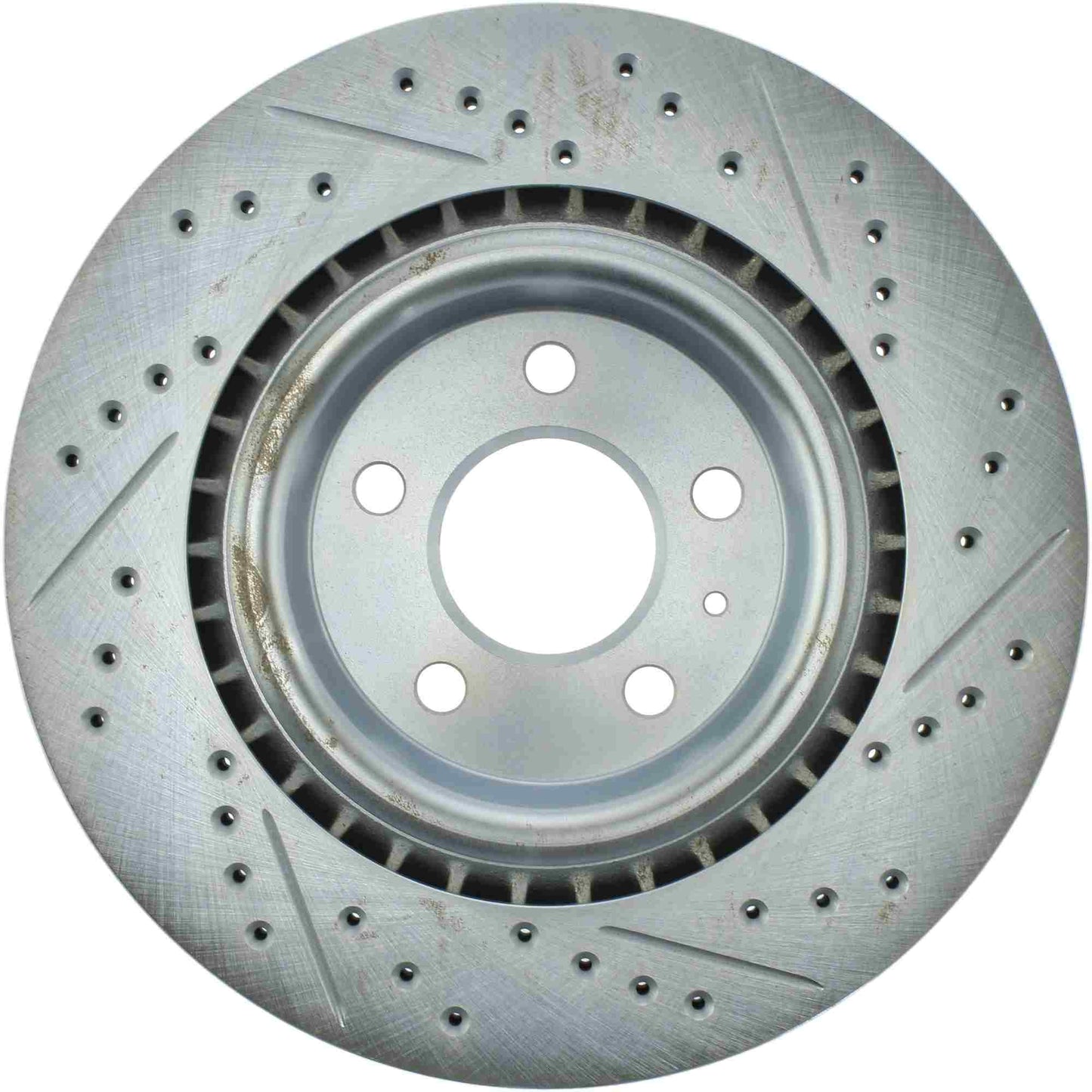 StopTech Select Sport 14-19 Audi A4i Slotted and Drilled Right Rear Rotor 227.33137R