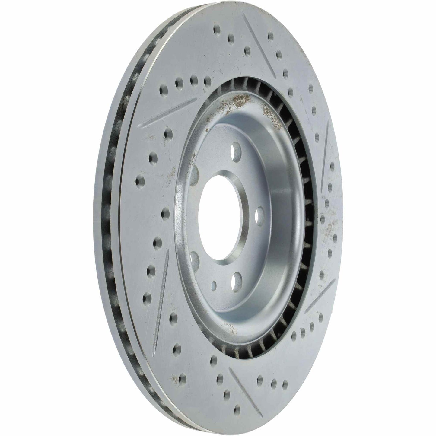 StopTech Select Sport 14-19 Audi A4i Slotted and Drilled Right Rear Rotor 227.33137R