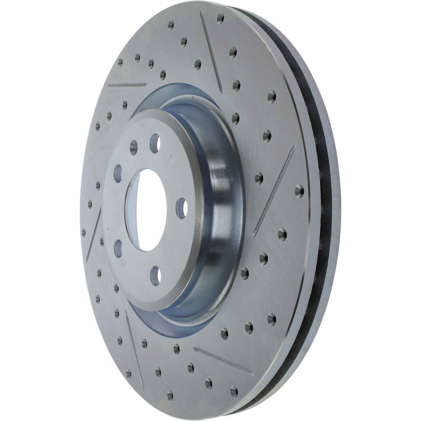 StopTech Select Sport 14-19 Audi A4i Slotted and Drilled Left Front Rotor 227.33138L