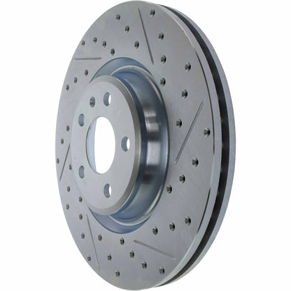 StopTech Select Sport 14-19 Audi A4i Slotted and Drilled Left Front Rotor 227.33138L