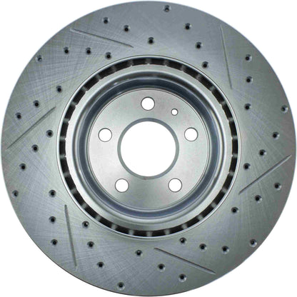 StopTech Select Sport 14-19 Audi A4i Slotted and Drilled Right Front Rotor 227.33138R