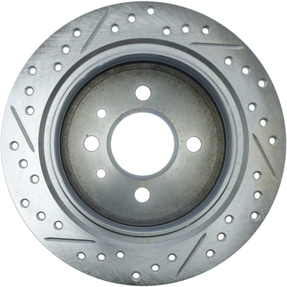 StopTech Select Sport Drilled and Slotted Brake Rotor Rear Left 227.34019L