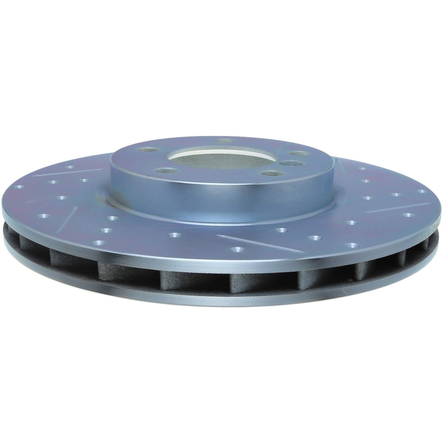 StopTech Select Sport Drilled And Slotted Brake Rotor; Front Left