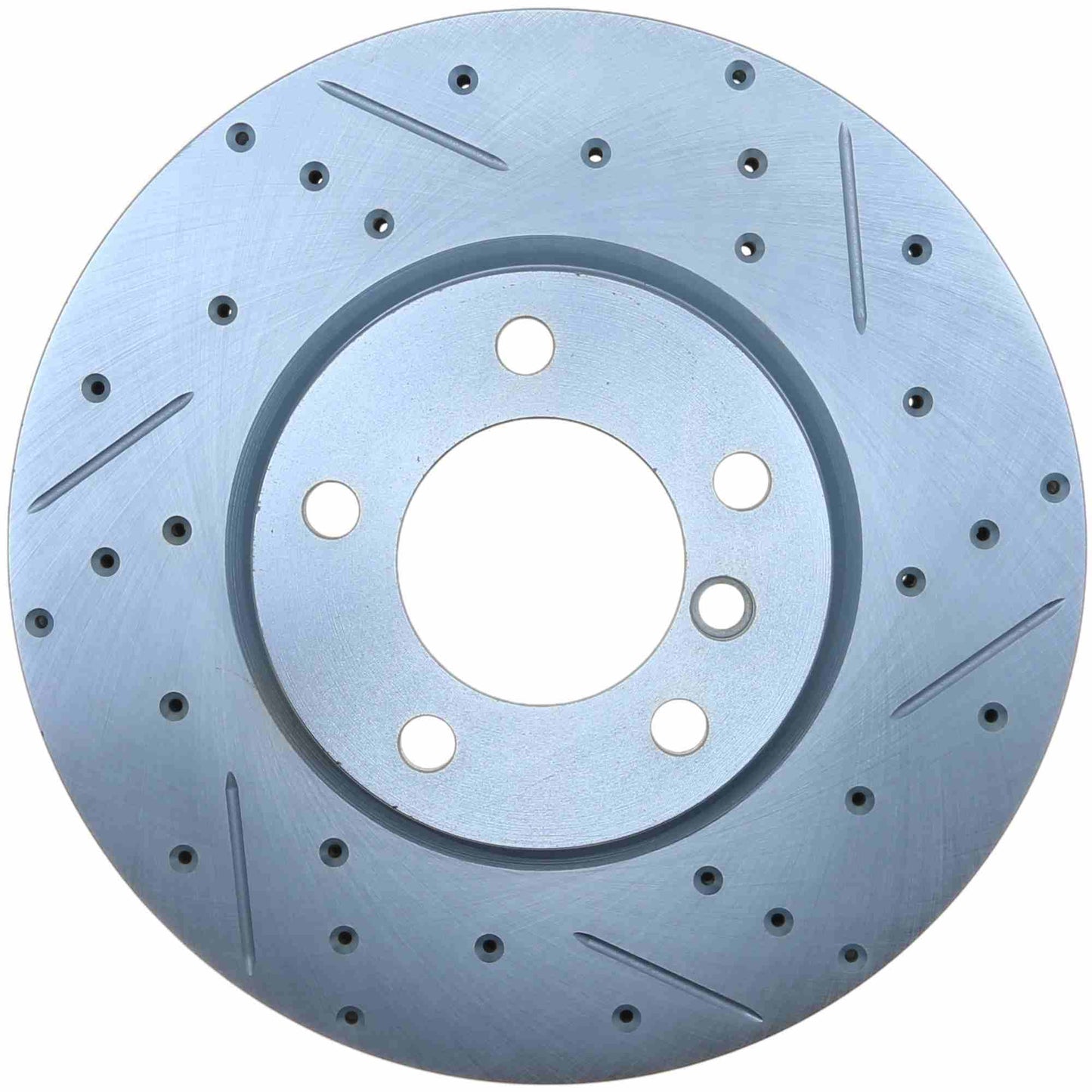StopTech Select Sport Drilled And Slotted Brake Rotor; Front Left