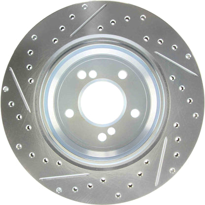 StopTech Select Sport 02-06 BMW M3 Slotted & Drilled Rear Left Rotor 227.34054L