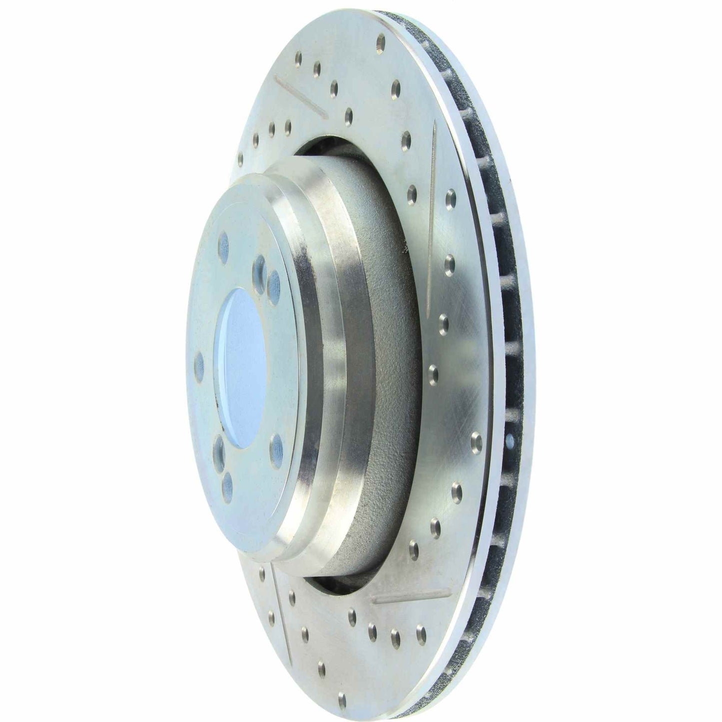 StopTech Select Sport 02-06 BMW M3 Slotted & Drilled Rear Left Rotor 227.34054L