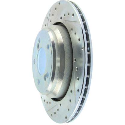 StopTech Select Sport 02-06 BMW M3 Slotted & Drilled Rear Right Rotor 227.34054R