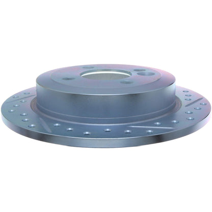 StopTech 02-06 Mini Cooper Select Sport Slotted & Drilled Rear Left Rotor 227.34066L