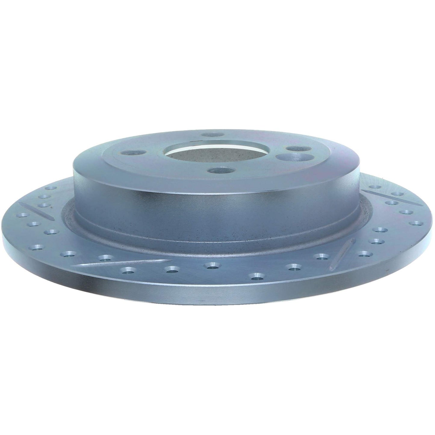 StopTech 02-06 Mini Cooper Select Sport Slotted & Drilled Rear Right Rotor 227.34066R