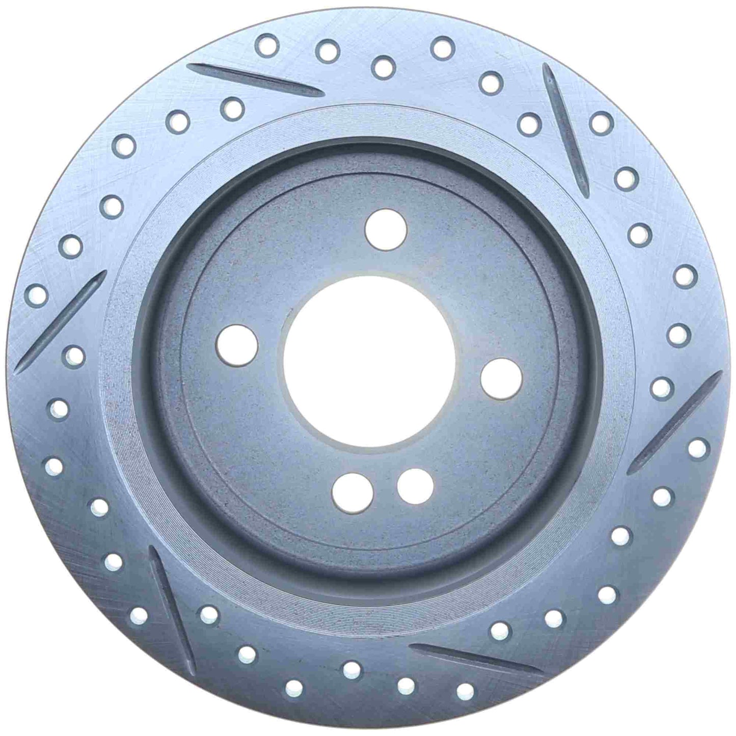 StopTech 02-06 Mini Cooper Select Sport Slotted & Drilled Rear Right Rotor 227.34066R