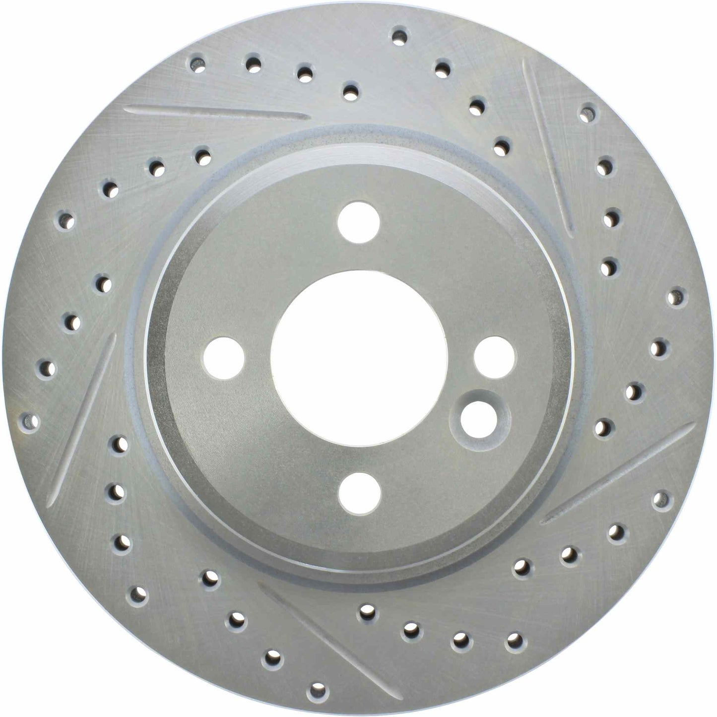 StopTech 02-06 Mini Cooper Select Sport Slotted & Drilled Front Left Rotor 227.34067L