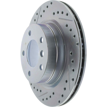 StopTech Select Sport Drilled & Slotted Rotor 227.34078R