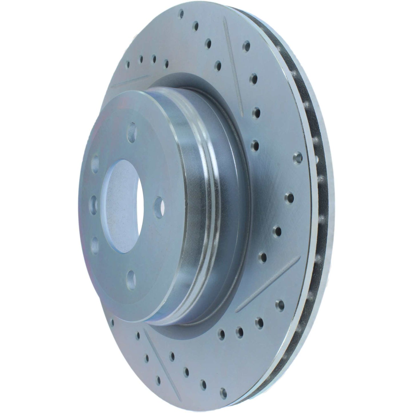 StopTech Select Sport 07-13 BMW 335i Slotted & Drilled Vented Left Rear Brake Rotor 227.34080L
