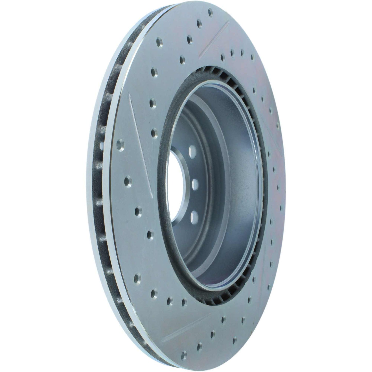 StopTech Select Sport 07-13 BMW 335i Slotted & Drilled Vented Left Rear Brake Rotor 227.34080L