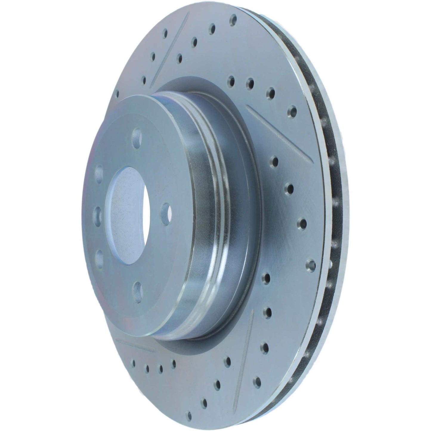 StopTech Select Sport 07-13 BMW 335i Slotted & Drilled Vented Right Rear Brake Rotor 227.34080R