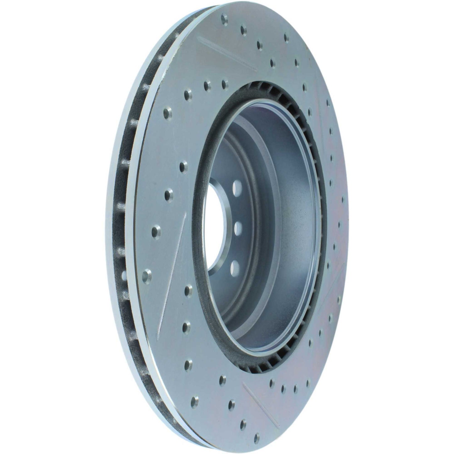 StopTech Select Sport 07-13 BMW 335i Slotted & Drilled Vented Right Rear Brake Rotor 227.34080R