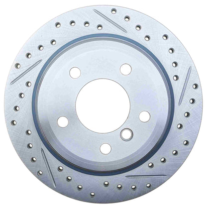 StopTech Select Sport Drilled & Slotted Rotor - Rear Left 227.34091L