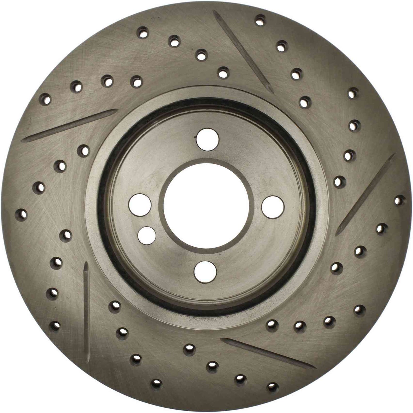 Centric Parts Disc Brake Rotor Standard Drilled and Slotted with G11 Metallurgy for 2007-2015 Mini Cooper 227.34101