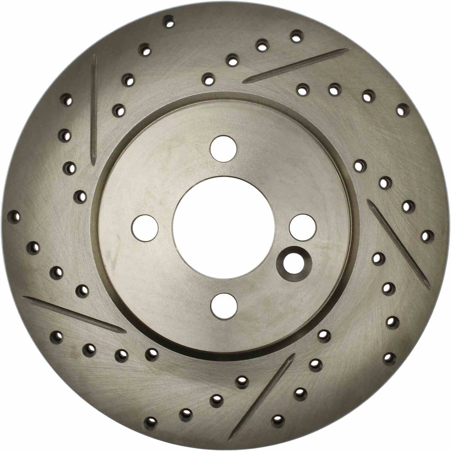 Centric Parts Disc Brake Rotor Standard Drilled and Slotted with G11 Metallurgy for 2007-2015 Mini Cooper 227.34101