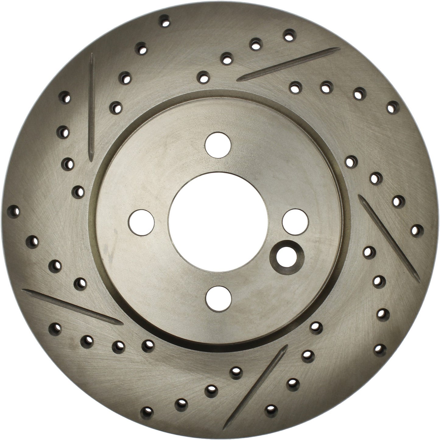 Centric Parts Disc Brake Rotor Standard Drilled and Slotted with G11 Metallurgy for 2007-2015 Mini Cooper 227.34101