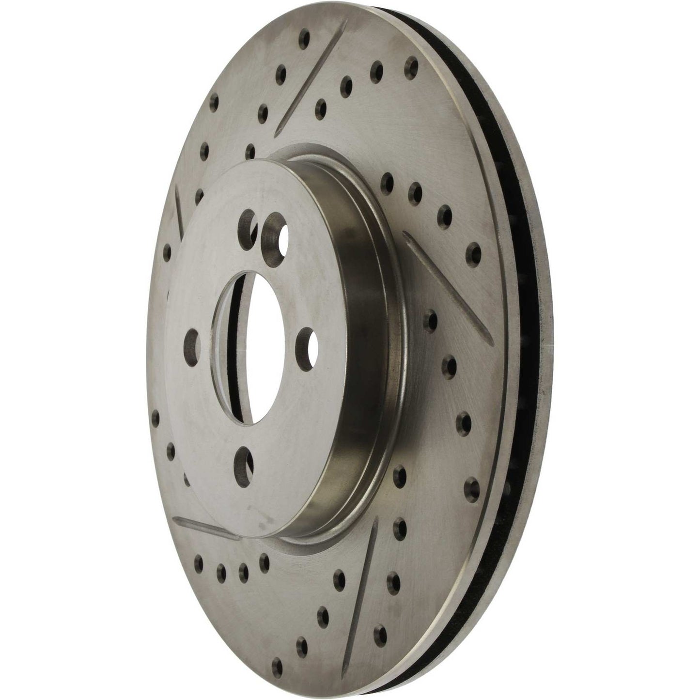 Centric Parts Disc Brake Rotor Standard Drilled and Slotted with G11 Metallurgy for 2007-2015 Mini Cooper 227.34101