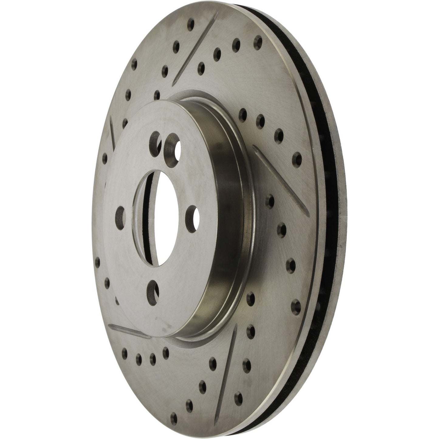 Centric Parts Disc Brake Rotor Standard Drilled and Slotted with G11 Metallurgy for 2007-2015 Mini Cooper 227.34101