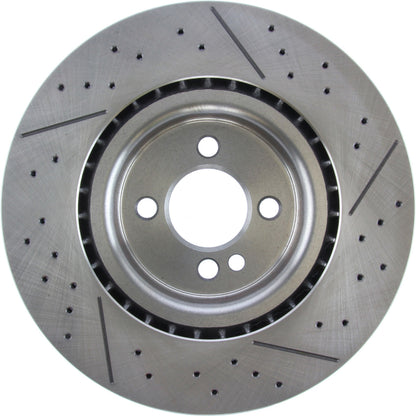 Centric Parts Disc Brake Rotor Standard Drilled and Slotted for 2009-2015 Mini Cooper 227.34114