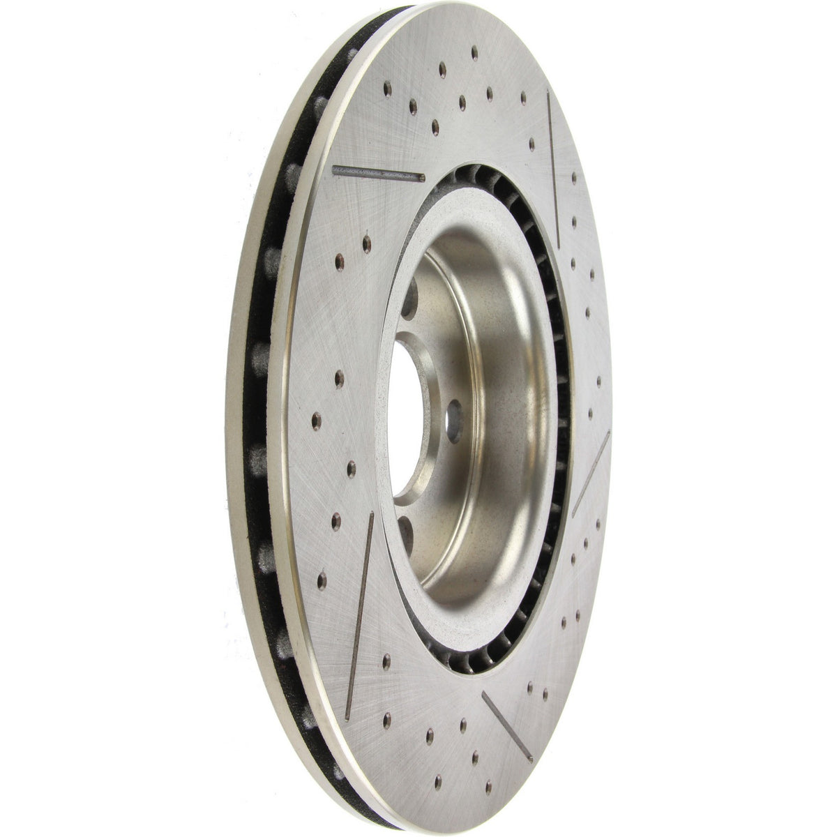 Centric Parts Disc Brake Rotor Standard Drilled and Slotted for 2009-2015 Mini Cooper 227.34114