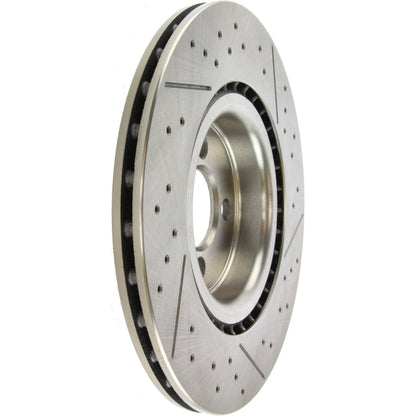 Centric Parts Disc Brake Rotor Standard Drilled and Slotted for 2009-2015 Mini Cooper 227.34114